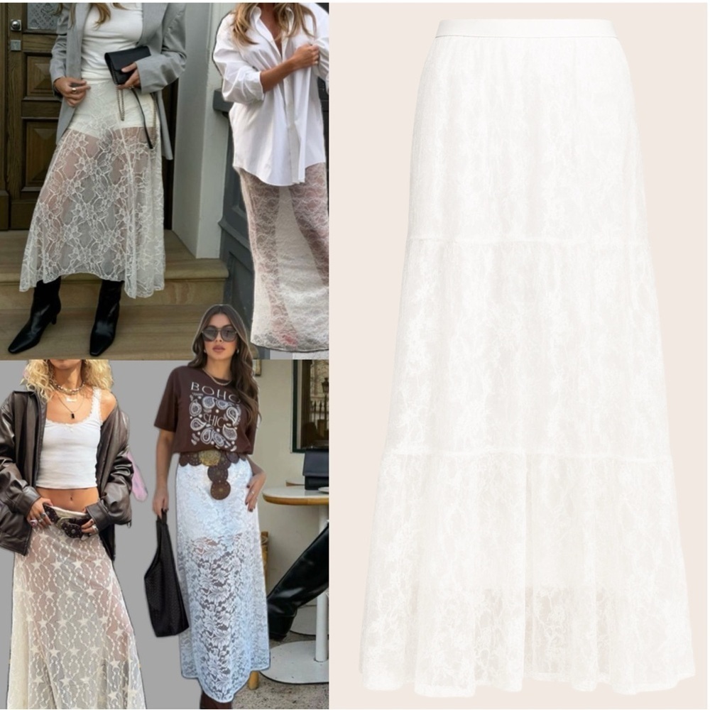 Lace Maxi Skirt